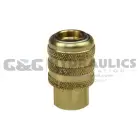 CH15-DL Coilhose Closed Lock-On Chuck, 1/4" FPT, with Display Packaging UPC #029292924481