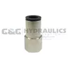 CL660402 Coilhose Coilock Female Connector, 1/4" OD x 1/8" FPT UPC #029292355414