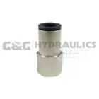 CL660606 Coilhose Coilock Female Connector, 3/8" OD x 3/8" FPT UPC #029292355865