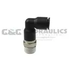 CL670402S Coilhose Coilock Extended Elbow, 1/4" OD x 1/8" MPT UPC #029292891448