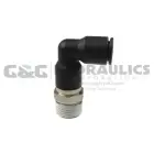 CL672502S Coilhose Coilock Extended Elbow, 5/32" OD x 1/8" MPT UPC #029292891509