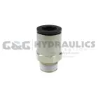 CL680806 Coilhose Coilock Male Connector, 1/2" OD x 3/8" MPT UPC #029292358118