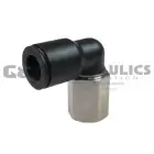 CL700604S Coilhose Coilock Swivel Elbow, 3/8" OD x 1/4" FPT UPC #029292364560