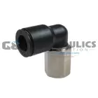 CL700806S Coilhose Coilock Swivel Elbow, 1/2" OD x 3/8" FPT UPC #029292364713