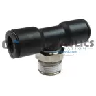CL720504S Coilhose Male Coilock Swivel Branch Tee, 5/16" OD x 1/4" MPT UPC #029292891844