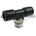CL720804S Coilhose Male Coilock Swivel Branch Tee, 1/2" OD x 1/4" MPT UPC #029292891882