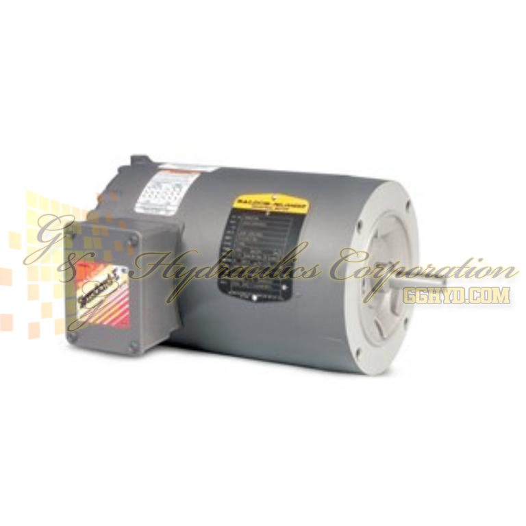 KNM3534 Baldor Three Phase, Totally Enclosed, C-Face, Footless 1/3HP, 1725RPM, 56C Frame UPC #781568109526