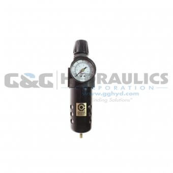 27FC6-G Coilhose 27 Series 3/4" Integral Filter/Regulator, Gauge UPC #029292770415