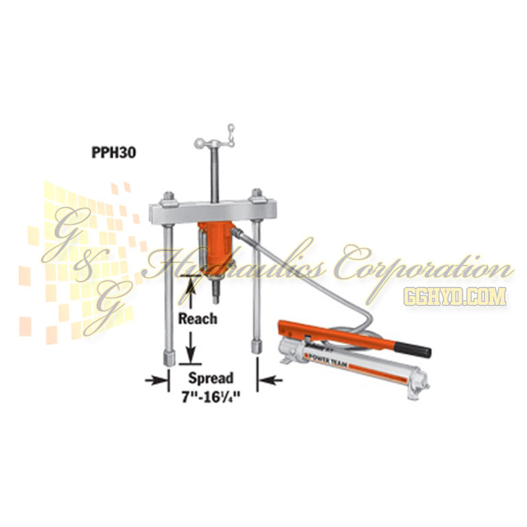 PPH30 SPX Power Team Hydraulic Push-Pullers 30 Ton Capacity UPC #662536002332