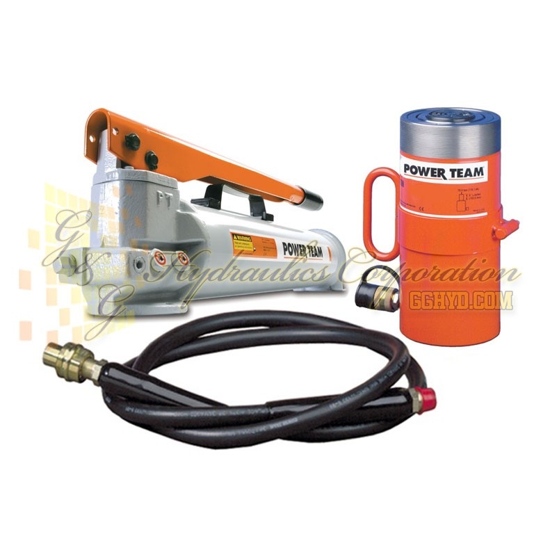 RPS2514 SPX Power Team Cylinder and Pump Set, 25 Ton Capacity, Two Speed Pump 14-1/4” Stroke UPC #662536003360
