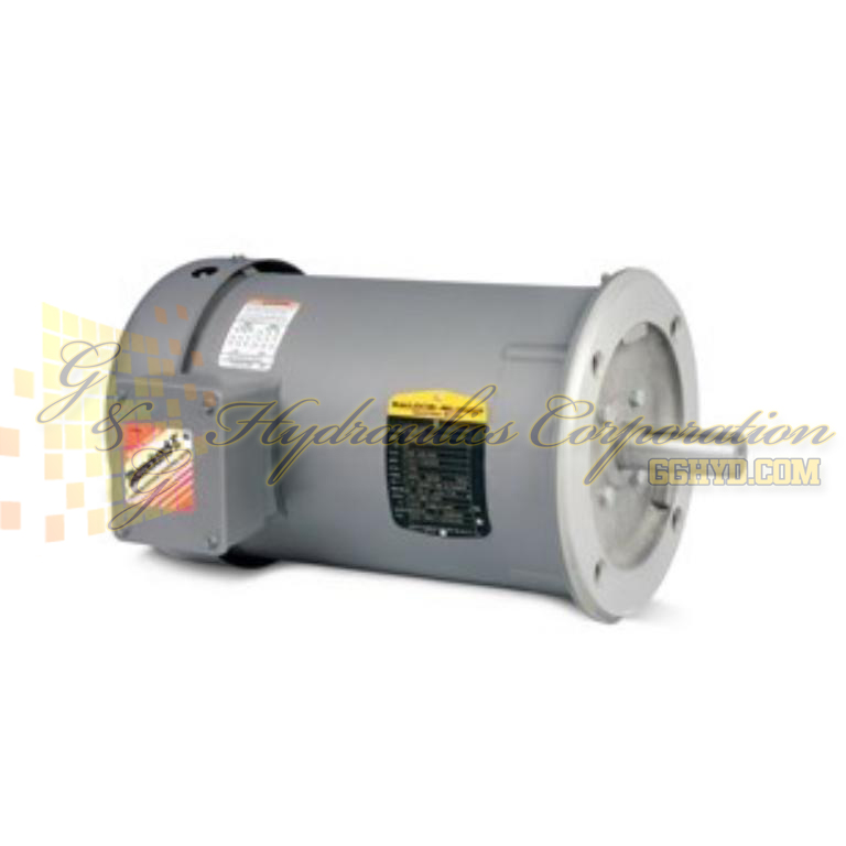 VM3531 Baldor Three Phase, Totally Enclosed, C-Face, Footless 1/4HP, 1140RPM, 56C Frame UPC #781568109496