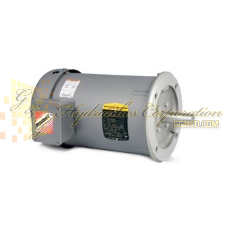 VM3535 Baldor Three Phase, Totally Enclosed, C-Face, Footless 1/3HP, 1140RPM, 56C Frame UPC #781568109533