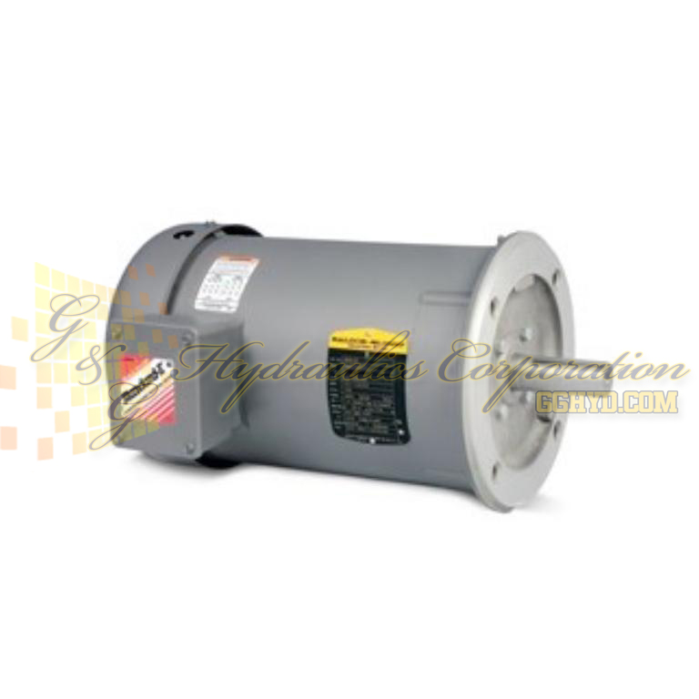 VM3538 Baldor Three Phase, Totally Enclosed, C-Face, Footless 1/2HP, 1725RPM, 56C Frame UPC #781568109557