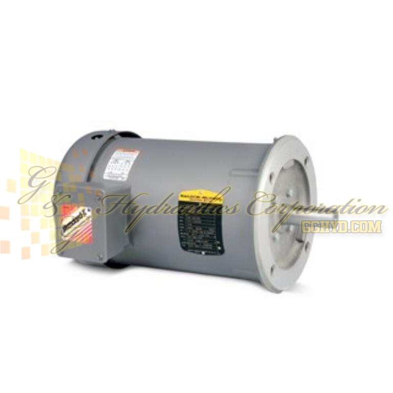 VM3539 Baldor Three Phase, Totally Enclosed, C-Face, Footless 1/2HP, 1140RPM, 56C Frame UPC #781568109571