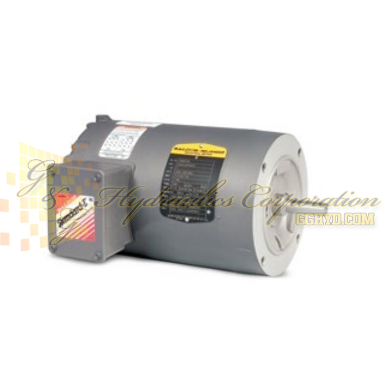 VNM3538 Baldor Three Phase, Totally Enclosed, C-Face, Footless 1/2HP, 1725RPM, 56C Frame UPC #781568109564