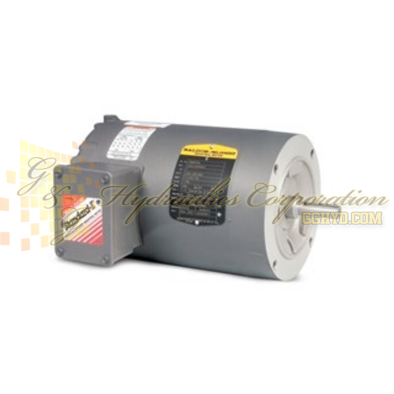 VNM3541 Baldor Three Phase, Totally Enclosed, C-Face, Footless 3/4HP, 3480RPM, 56C Frame UPC #781568452752